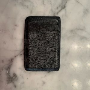 Louis Vuitton Damier Graphite card case